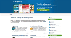 Desktop Screenshot of delsoft.ca